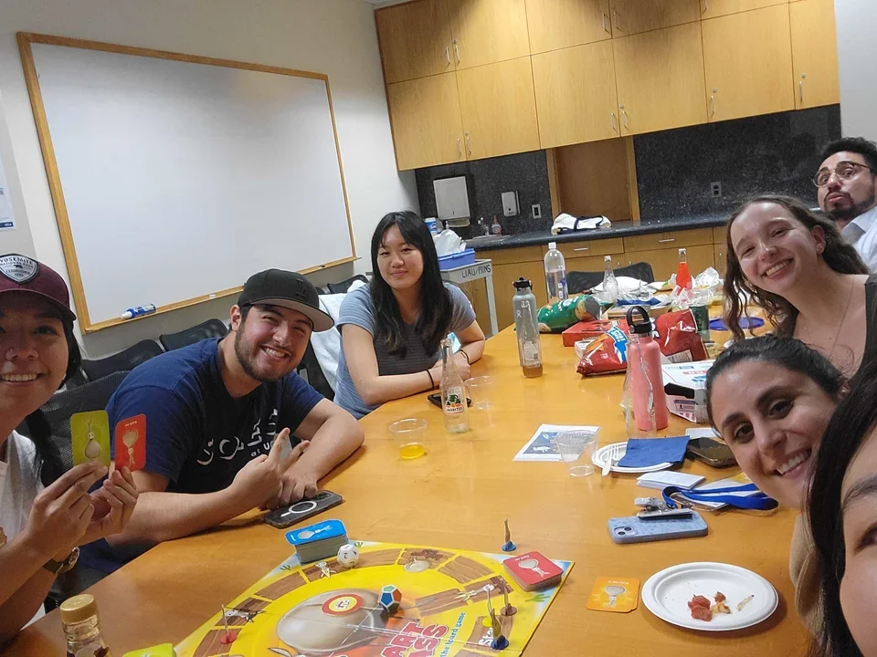 Member(s) of the Robert Prins Lab at Game Night