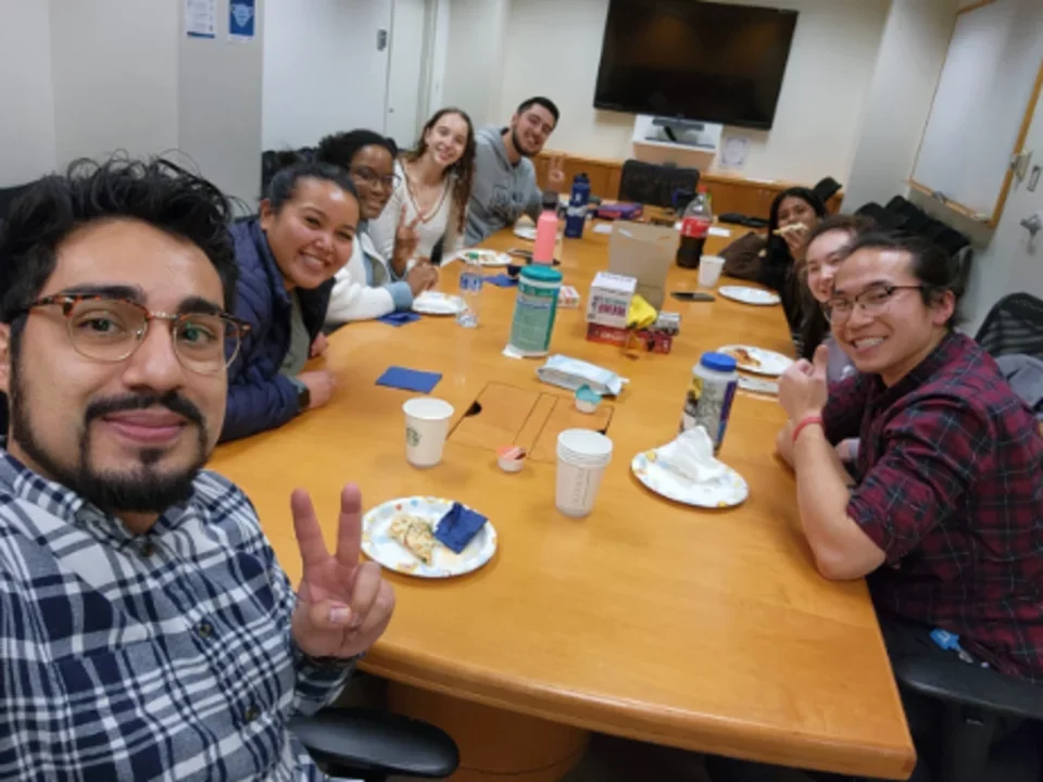 Members of the Robert Prins Lab UCLA at Game Night