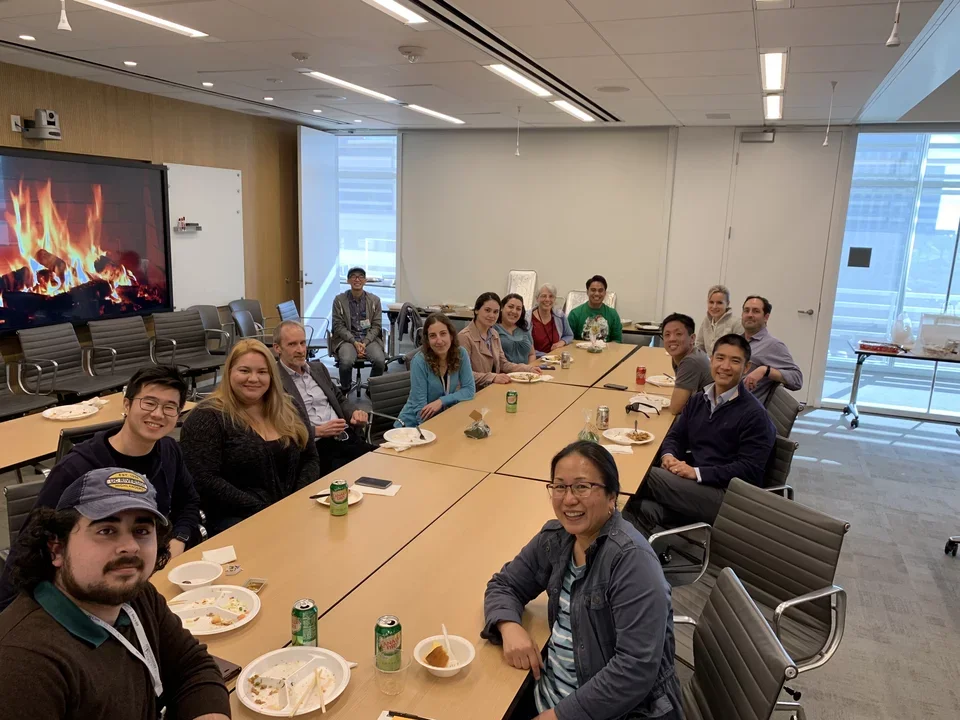 Member(s) of the Robert Prins Lab at Annual Christmas Party