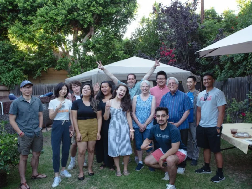 Members of the Robert Prins Lab UCLA at Summer BBQ