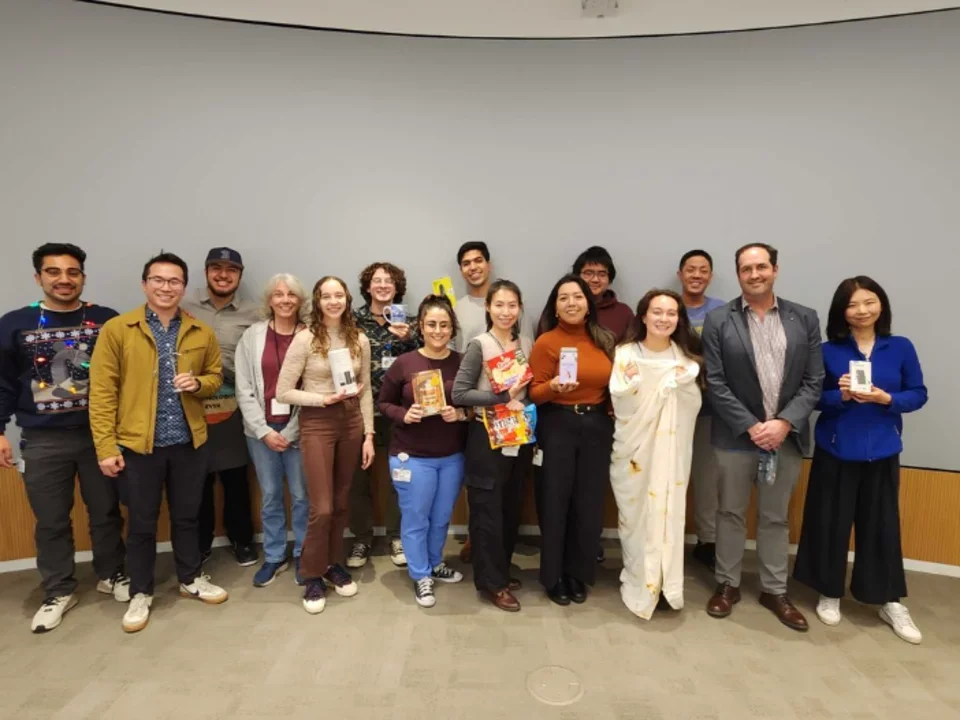 Members of the Robert Prins Lab UCLA at Annual Christmas Party