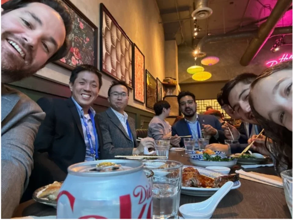 Members of the Robert Prins Lab UCLA at Lunch
