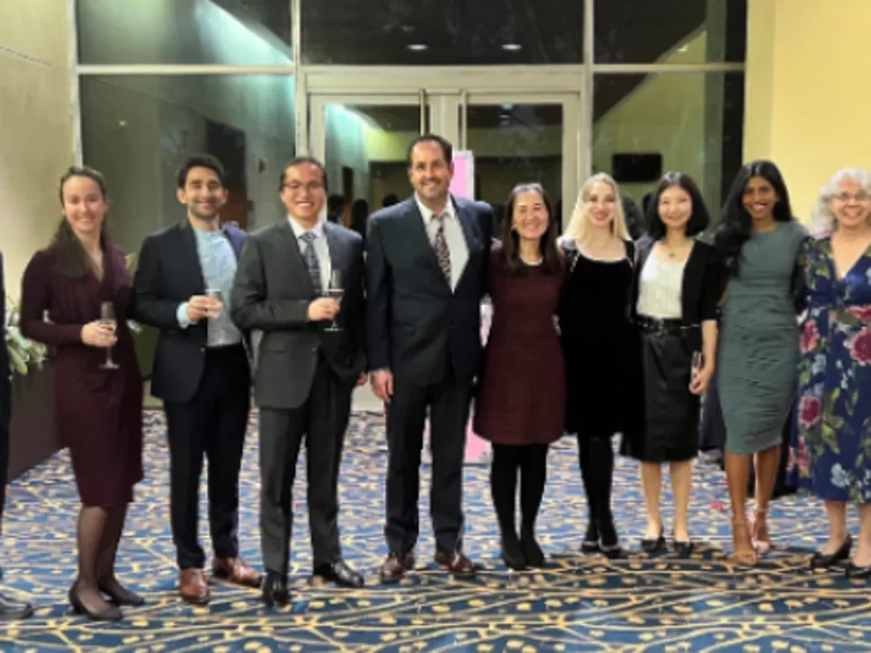 Members of the Robert Prins Lab UCLA at Dinner